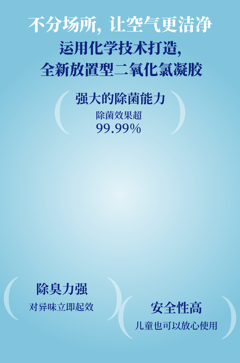 强大的除菌能力 除菌效果超99.99%。安全性高 儿童也可以放心使用。除臭力强 对异味立即起效。